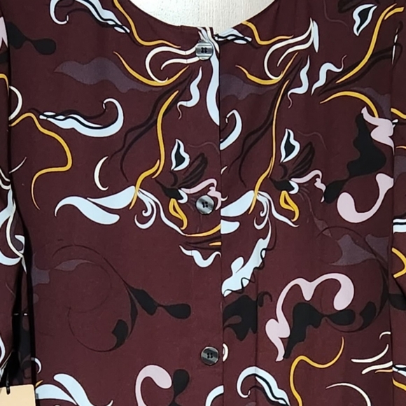 Halogen Ruffle Hem Dress - Picture 4 of 6